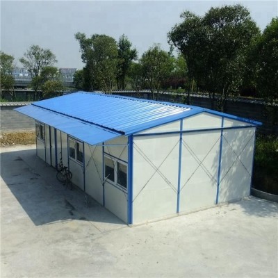 Cheap Price Single Storey Steel Structure EPS Cement Panel Prefabricated House For Sale